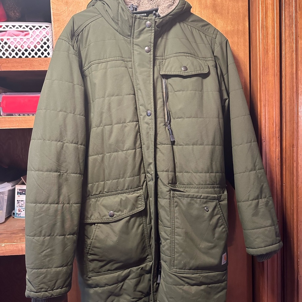 Carhartt women’s relaxed fit winter jacket XL